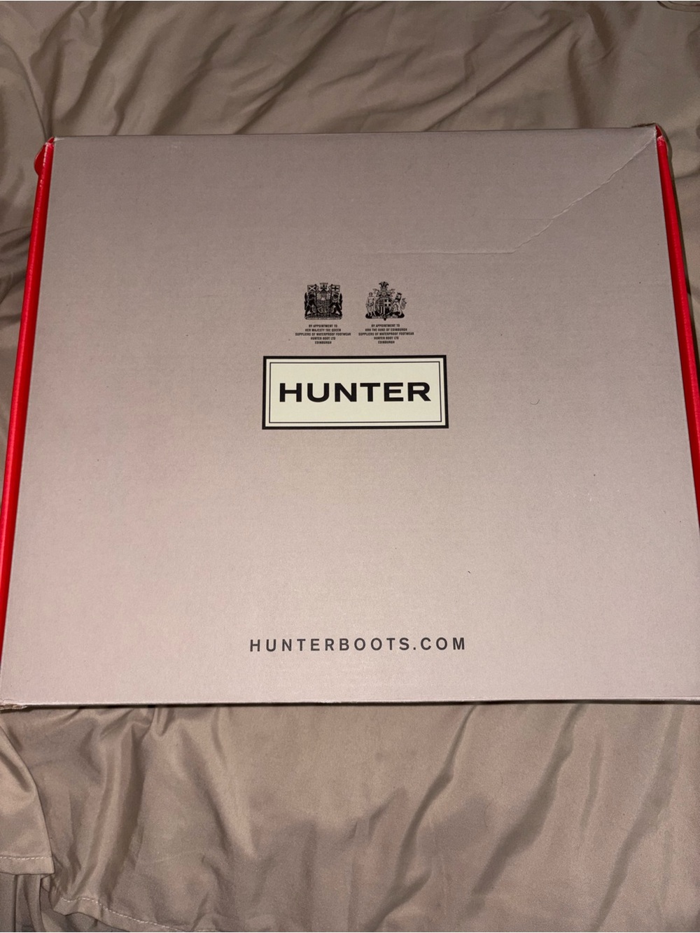 Authentic Hunter Original Short Gloss Rain Boots Thistle Purple Women’s US 9 NIB - Picture 2 of 7